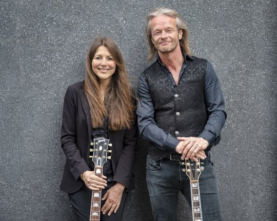 Torstein Flakne og Claudia Scott 